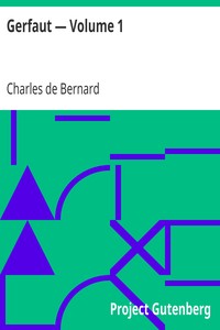 Book cover of "Gerfaut — Volume 1"