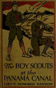 Book cover of "The Boy Scouts at the Panama Canal"