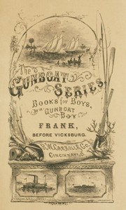 Book cover of "Frank Before Vicksburg - The Gun-Boat Series"