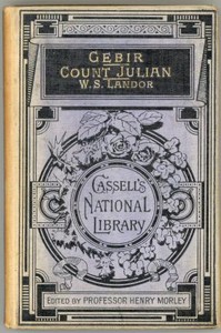 Book cover of "Gebir, and Count Julian"