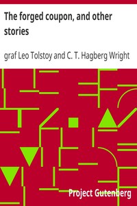 Book cover of "The forged coupon, and other stories"