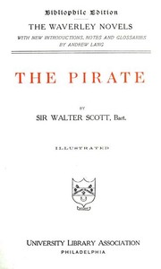 Book cover of "The Pirate - Andrew Lang Edition"