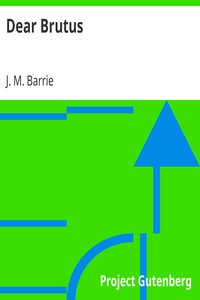 Book cover of "Dear Brutus"