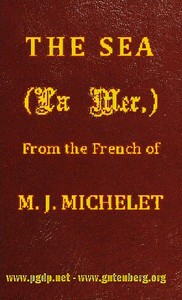 Book cover of "The Sea (La Mer)"