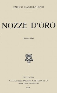 Book cover of "Nozze d'oro: romanzo"