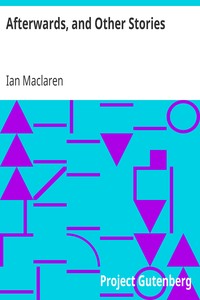 Book cover of "Afterwards, and Other Stories"
