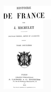 Book cover of "Histoire de France 814-1189 (Volume 2/19)"