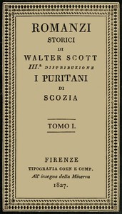 Book cover of "I Puritani di Scozia, vol. 1"