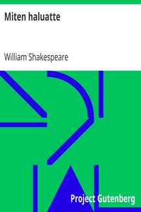 Book cover of "Miten haluatte"