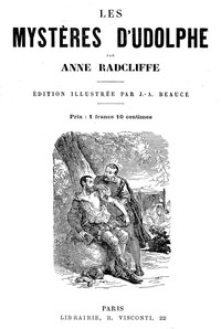 Book cover of "Les mystères d'Udolphe"