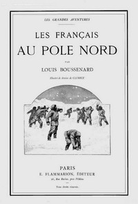 Book cover of "Les français au pôle Nord"