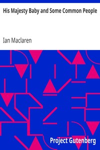Book cover of "His Majesty Baby and Some Common People"