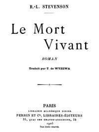 Book cover of "Le mort vivant"