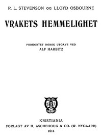 Book cover of "Vrakets hemmelighet"