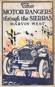 Book cover of "The Motor Rangers Through the Sierras"