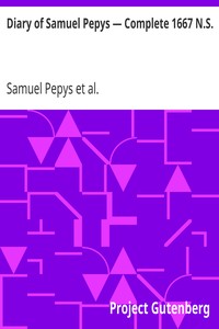 Book cover of "Diary of Samuel Pepys — Complete 1667 N.S."