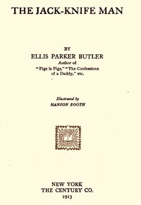 Book cover of "The Jack-Knife Man"