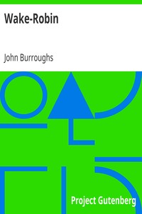 Book cover of "Wake-Robin"
