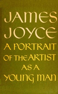 Book cover of "A Portrait of the Artist as a Young Man"