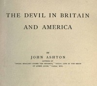 Book cover of "The Devil in Britain and America"