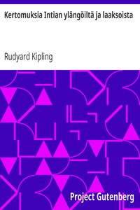Book cover of "Kertomuksia Intian ylängöiltä ja laaksoista"