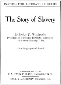 Book cover of "The Story of Slavery"