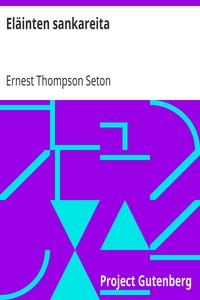 Book cover of "Eläinten sankareita"