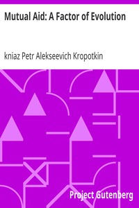 Book cover of "Mutual Aid: A Factor of Evolution"