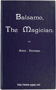 Book cover of "Balsamo, the magician; or, the memoirs of a physician"