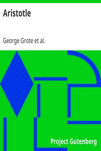 Book cover of "Aristotle"