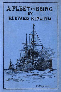 Book cover of "A Fleet in Being: Notes of Two Trips With The Channel Squadron"