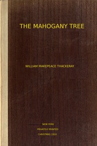 Book cover of "The Mahogany Tree"