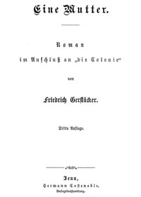 Book cover of "Eine Mutter - Roman im Anschluß an »die Colonie«"