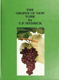 Book cover of "The grapes of New York"