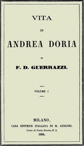 Book cover of "Vita di Andrea Doria, Volume I"