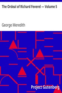 Book cover of "The Ordeal of Richard Feverel — Volume 5"