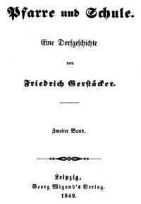 Book cover of "Pfarre und Schule: Eine Dorfgeschichte. Zweiter Band."