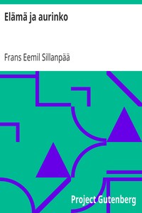 Book cover of "Elämä ja aurinko"