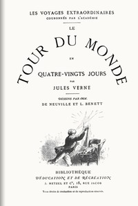 Book cover of "Le Tour du monde en quatre-vingts jours"