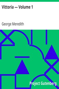 Book cover of "Vittoria — Volume 1"