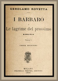Book cover of "I Barbarò: Le lagrime del prossimo. vol. 1"