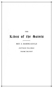 Book cover of "The Lives of the Saints, Volume 01 (of 16): January"