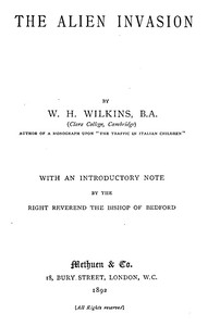 Book cover of "The Alien Invasion"
