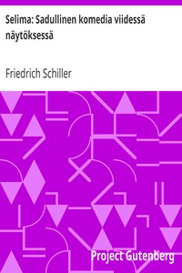 Book cover of "Selima: Sadullinen komedia viidessä näytöksessä"