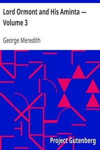 Book cover of "Lord Ormont and His Aminta — Volume 3"
