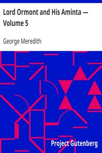 Book cover of "Lord Ormont and His Aminta — Volume 5"