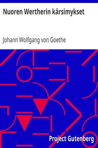 Book cover of "Nuoren Wertherin kärsimykset"