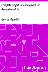 Book cover of "Complete Project Gutenberg Works of George Meredith"
