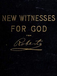 Book cover of "New Witnesses for God (Volume 2 of 3)"