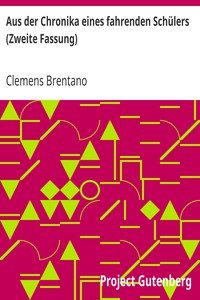Book cover of "Aus der Chronika eines fahrenden Schülers (Zweite Fassung)"